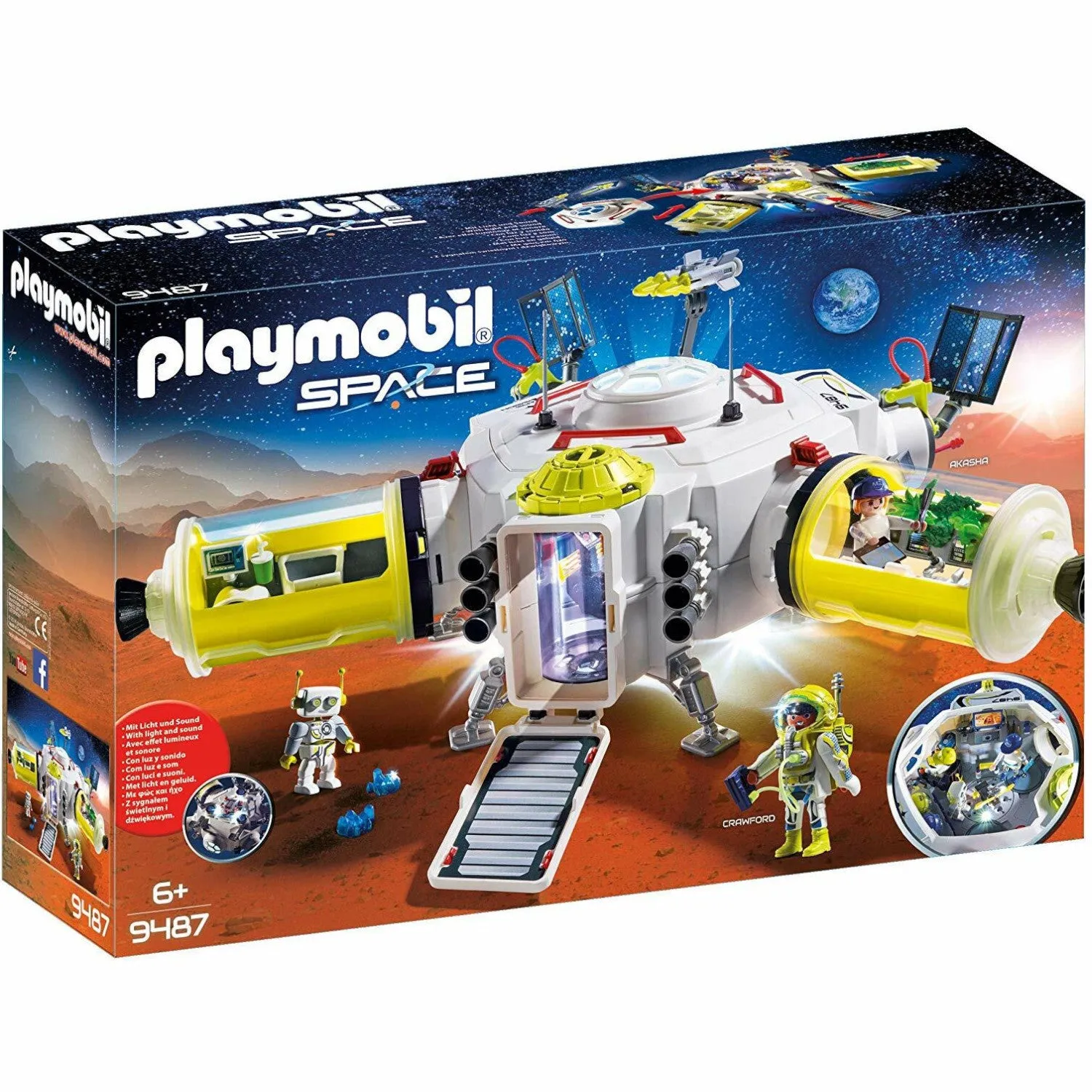 Playmobil Mars Space Station 9487