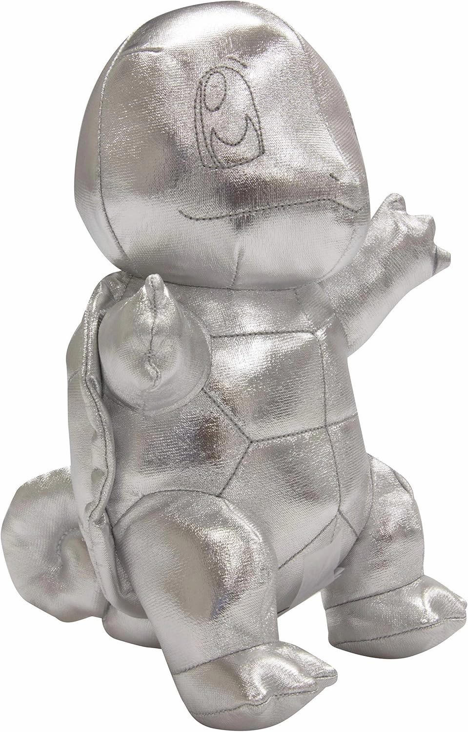 Pokemon 8" Silver Squirtle 25th Anniversary Plush - Limited Edition - Officially Licensed - Authentic Stuffed Animal Toy Figure - Easter Basket Stuffer Gift for Kids, Boys, Girls - 2 