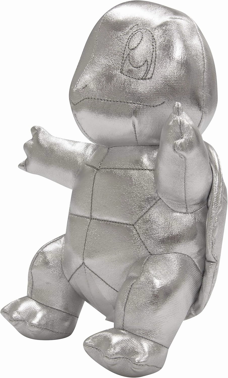 Pokemon 8" Silver Squirtle 25th Anniversary Plush - Limited Edition - Officially Licensed - Authentic Stuffed Animal Toy Figure - Easter Basket Stuffer Gift for Kids, Boys, Girls - 2 