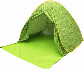 Portable Camping Tent Outdoor Automatic Quick Open Tent 2-3 Persons Beach Tent for Sun Shelter, Travel, Outdoor Hiking