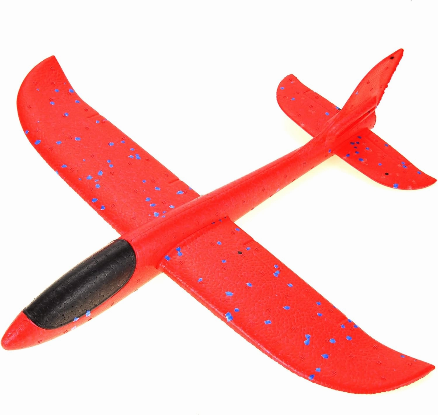 PowerTRC 17.5" Toy Throwing Foam Airplane | 4 Pack of Foam Gliding Airplane | Outdoor Sports Toys and Party Favors