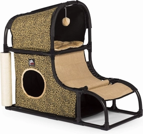 Prevue Pet Products Catville Loft Leopard Print 7220, Leopard Print