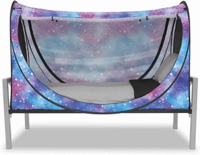 Privacy Pop Eclipse Bed Tent - Twin/Unicorn Galaxy