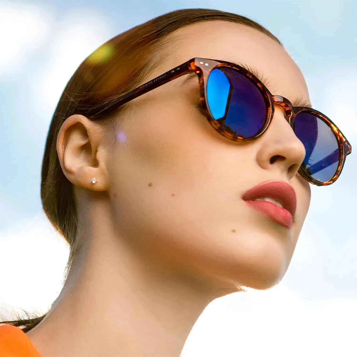 Prive Revaux The Maestro Classic Round Sunglasses – Handcrafted, Polarized Lenses, 100% UV Protection – For Men & Women