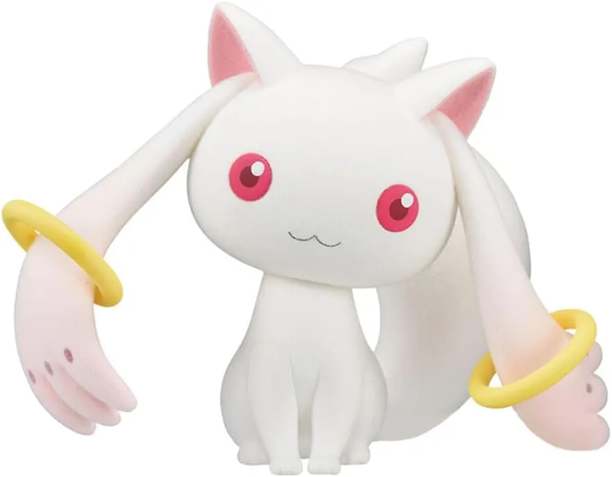 Puella Magi Madoka Magica: The Movie Rebellion - Fluffy Puffy Kyubey Figure - Banpresto
