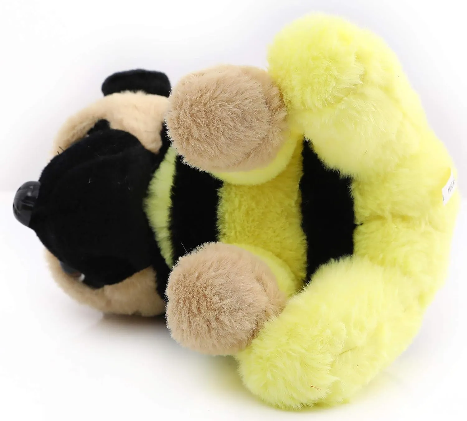 Pug Bumblebee Stuffed Animal Dog Wearing Bumble Bee Costume Plushies Pug Dressed as Funny Bumblebee Plush Toys for Kids Stuffed Puppy Animals Gift for Lover 12 Inch