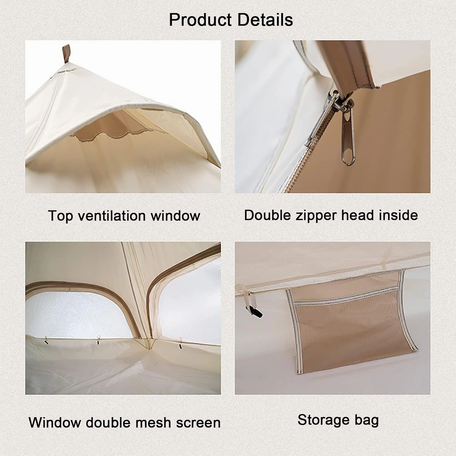 Pyramid Outdoor Tent,Oxford Cloth Waterproof Tent,Family Camping Tent Quick Set up Tent for Beach,Traveling,Hiking,Mountaineering,Outdoor Activities