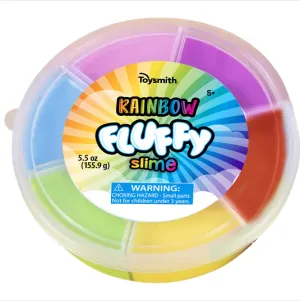Rainbow Fluffy Slime