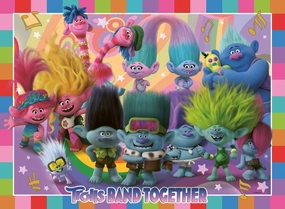 Ravensburger Trolls 3 100 Piece XXL Jigsaw Puzzle for Kids - Every Piece is Unique, Pieces Fit Together Perfectly