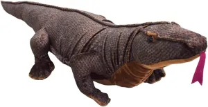 Realistic Komodo Dragon Stuffed Animal Plush Toy, Lifelike Komodo Dragon Animal Plushies Simulation Animals Doll