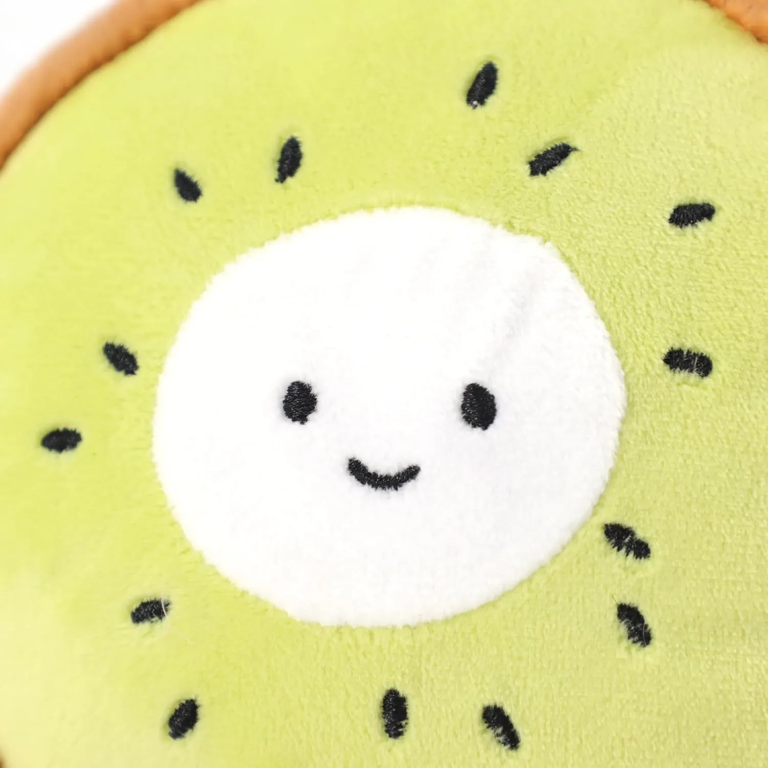 RECUR Kiwi Fruit Stuffed Toy,Soft Fruit Plush,Cute Plushie 7 Inches