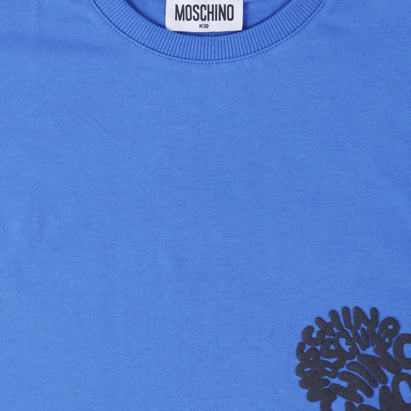 Retro Inspired Silicon Moschino Teddy Bear T-Shirt