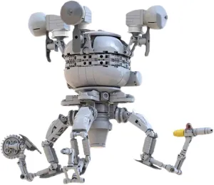 Robot Fall Buidling Block Set, Game Out Figure Model Toy, Idea Building Bricks Birthday Gift for Fans (337 Pcs)