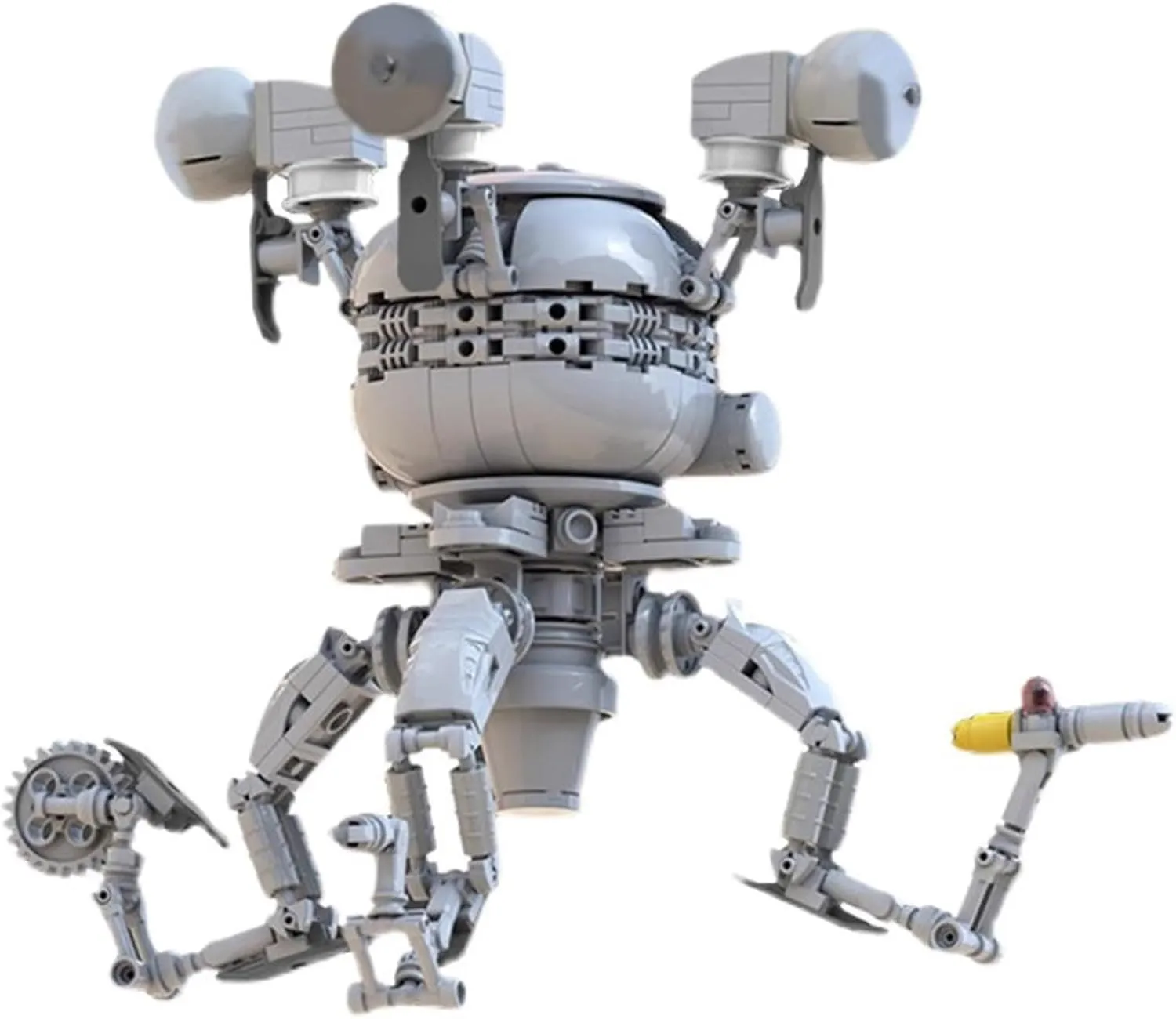 Robot Fall Buidling Block Set, Game Out Figure Model Toy, Idea Building Bricks Birthday Gift for Fans (337 Pcs)