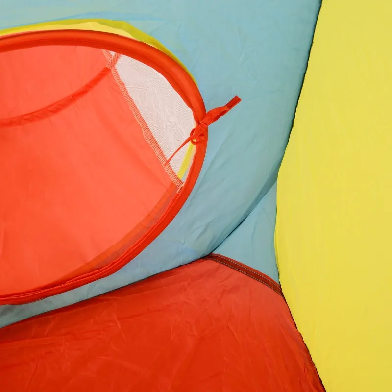 Rootz Pop Up Children's Play Tent - Baby Tent - Kids Playhouse - Durable Polyester - Easy Setup - Interactive Design - 230cm x 70cm x 89cm