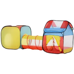 Rootz Pop Up Children's Play Tent - Baby Tent - Kids Playhouse - Durable Polyester - Easy Setup - Interactive Design - 230cm x 70cm x 89cm