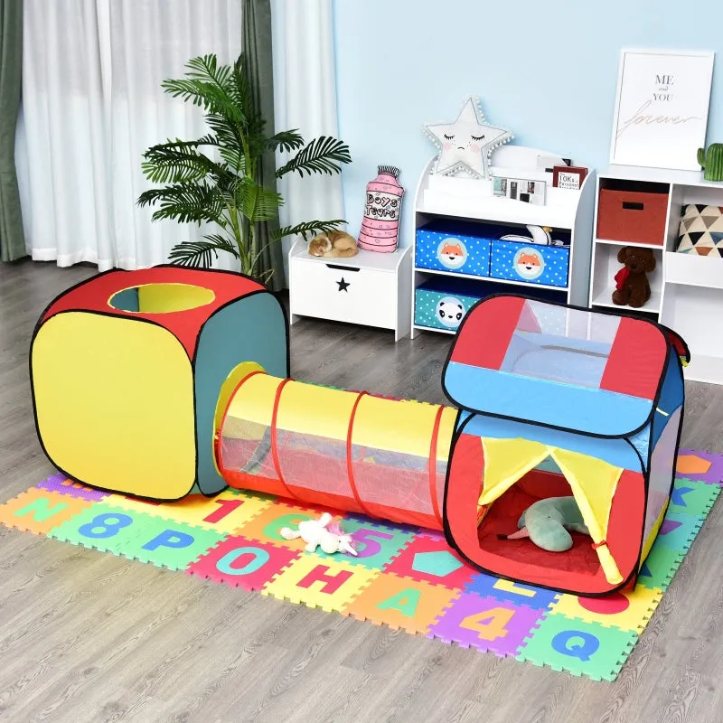 Rootz Pop Up Children's Play Tent - Baby Tent - Kids Playhouse - Durable Polyester - Easy Setup - Interactive Design - 230cm x 70cm x 89cm