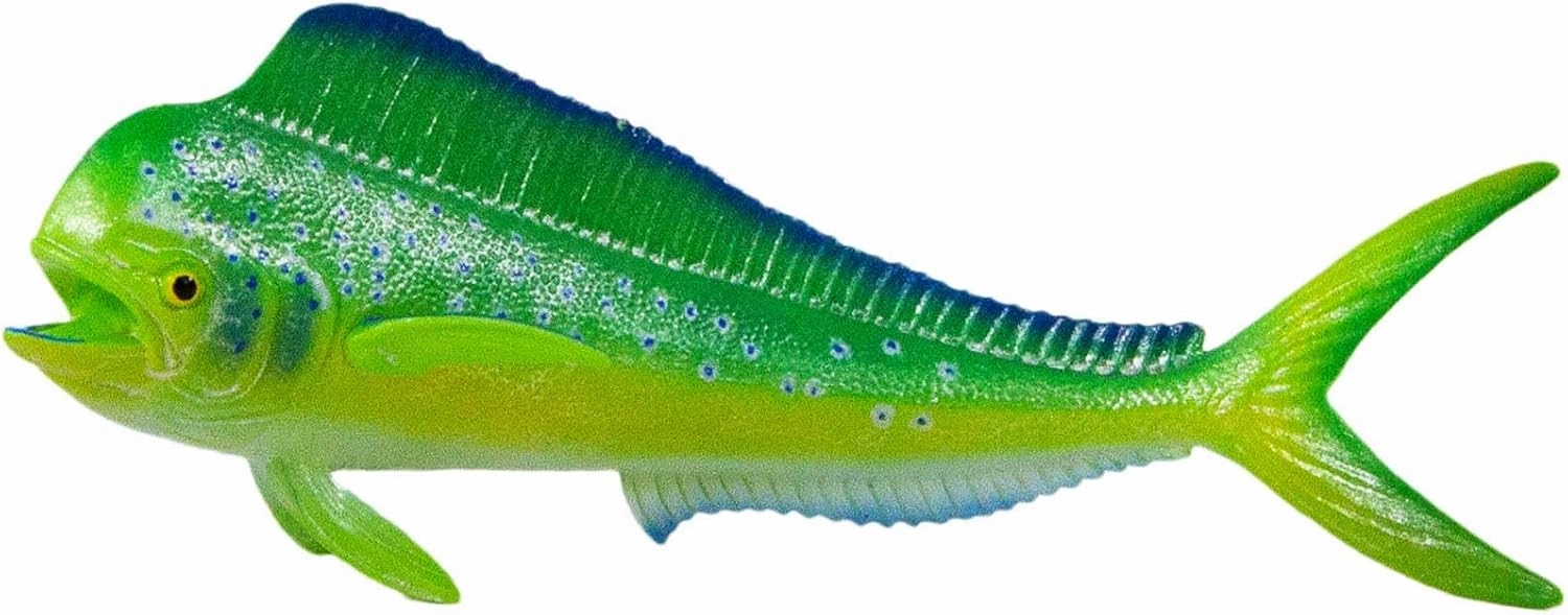 Safari Ltd. Mahi-Mahi Figure - Realistic 6.5" Fish Model - Educational Toy for Boys, Girls, and Kids Ages 3 