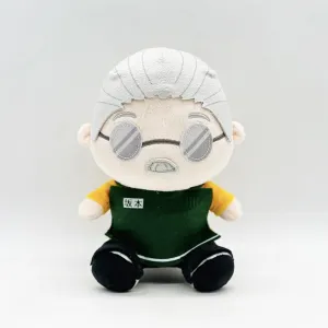 Sakamoto Taro Plush Figure Stuffed Anime Pillow 8.27" Cute Sitting Pose Sakamoto Taro Soft Figure Collectibles Throw Pillow Sofa Home Decoration