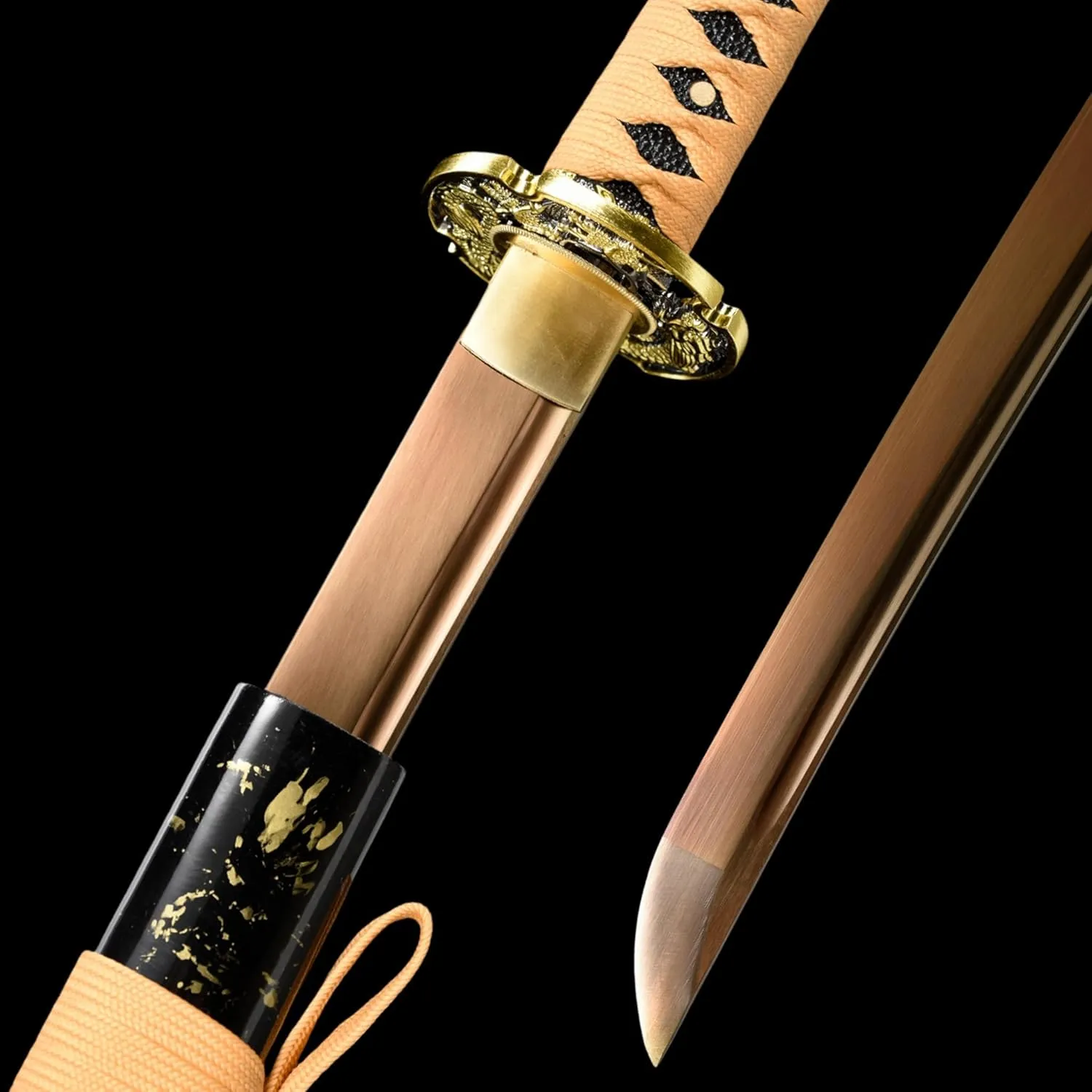 Samurai Sword | Traditional Hand-Forged Katana Swords Authentic Japanese Anime Samurai | High Carbon Steel Katanas Collection Sharp Full Tang