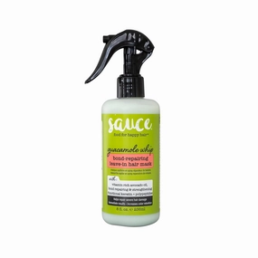 SAUCE BEAUTY Guacamole Whip bond-repairing leave-in hair mask, 8 Fl Oz (Pack of 1), Green