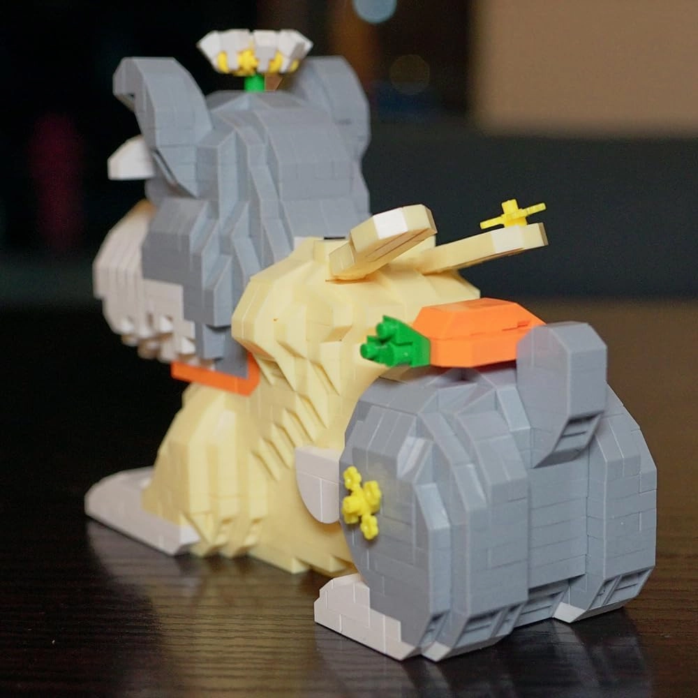 Schnauzer Building Blocks, Cute Animal Series Mini Bricks Building Set (Dog - 946Pcs)