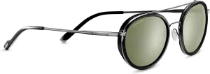 Serengetti Geary Shiny Dark Gunmetal Black Shiny Acetate,Multi,One Size
