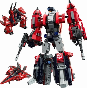 Sillbird Transforming Robot Building Kit, 3-in-1 Robotics Dinosaur Collectible Display Model Set for Adults, Gifts Toys for Men Boys(1128 Pieces)