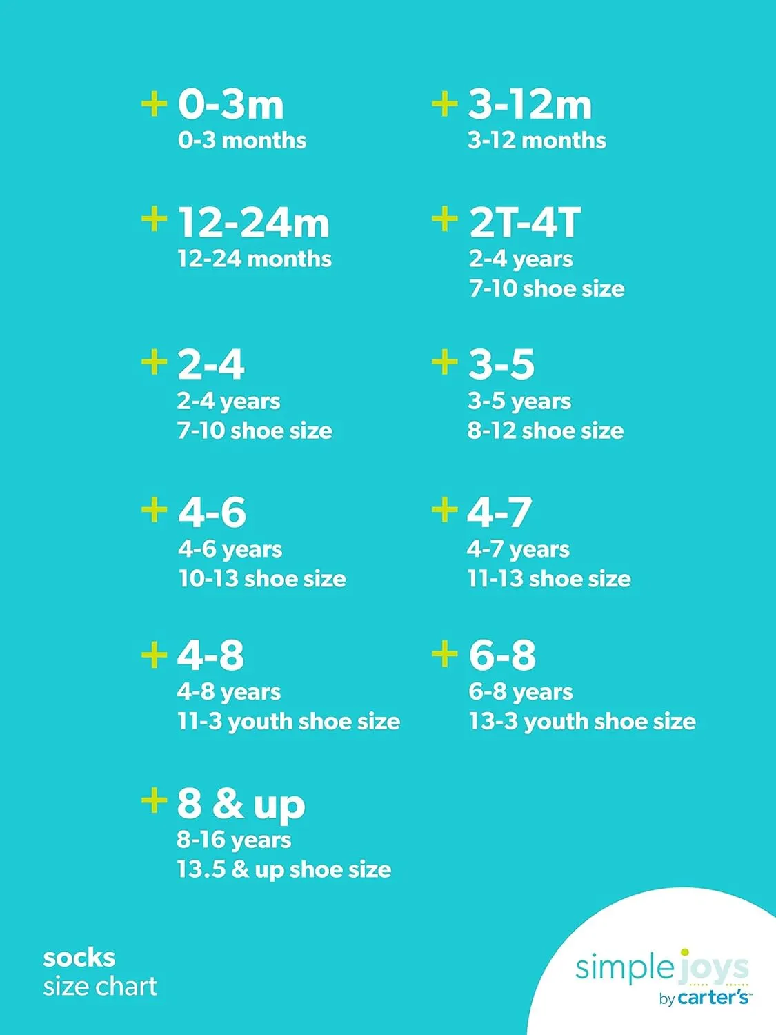 Simple Joys by Carter's Baby Boys' 12-Pack Socks