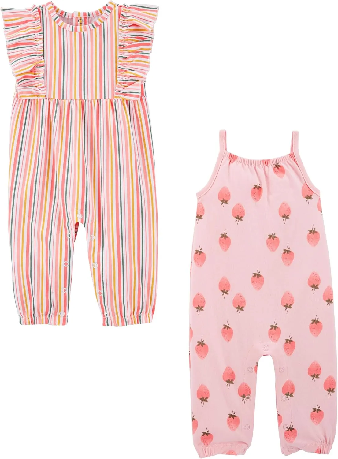 Simple Joys by Carter's baby-girls 2-pack Fashion Jumpsuits