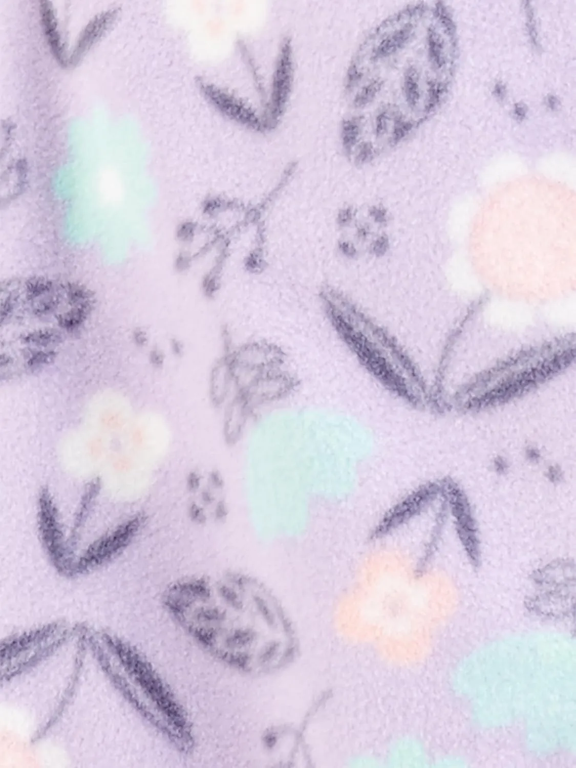 Simple Joys by Carter's Baby Girls' Fleece Footed Sleep and Play, Pack of 2