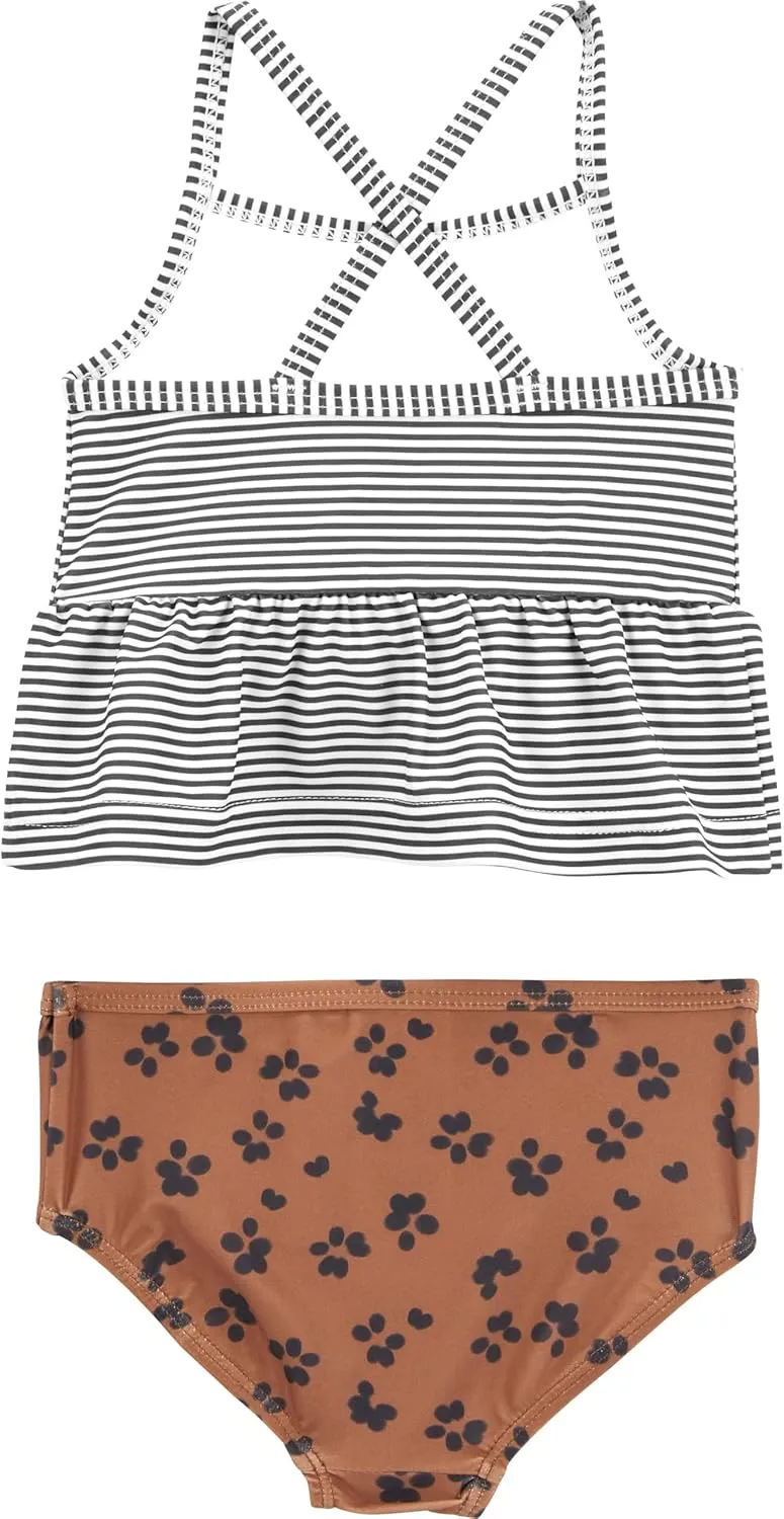 Simple Joys by Carter's Girls' 3-Piece Assorted Rashguard Sets