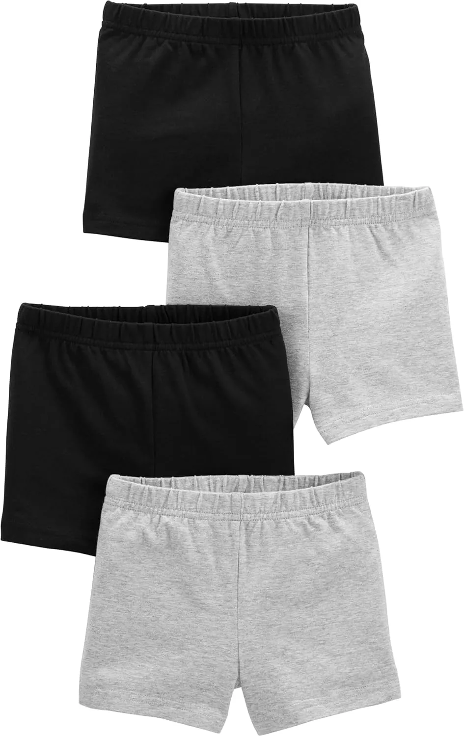 Simple Joys by Carter's Girls' 4-Pack Tumbling Shorts
