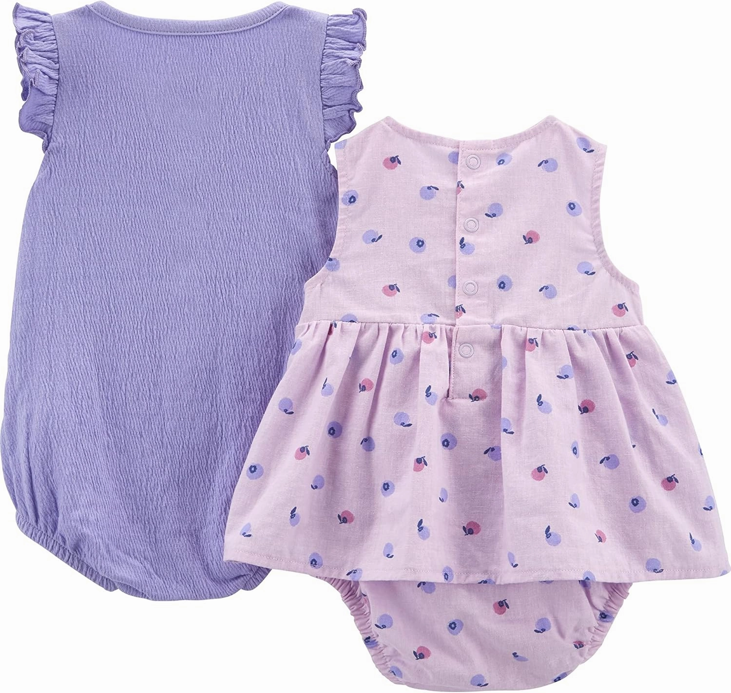 Simple Joys by Carter's baby-girls 2-pack Sleeveless Rompers