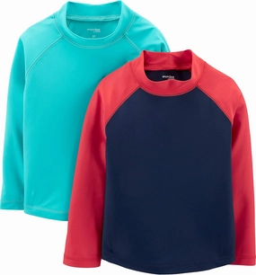 Simple Joys by Carter's Boys' 2-Pack Assorted Rashguard Sets