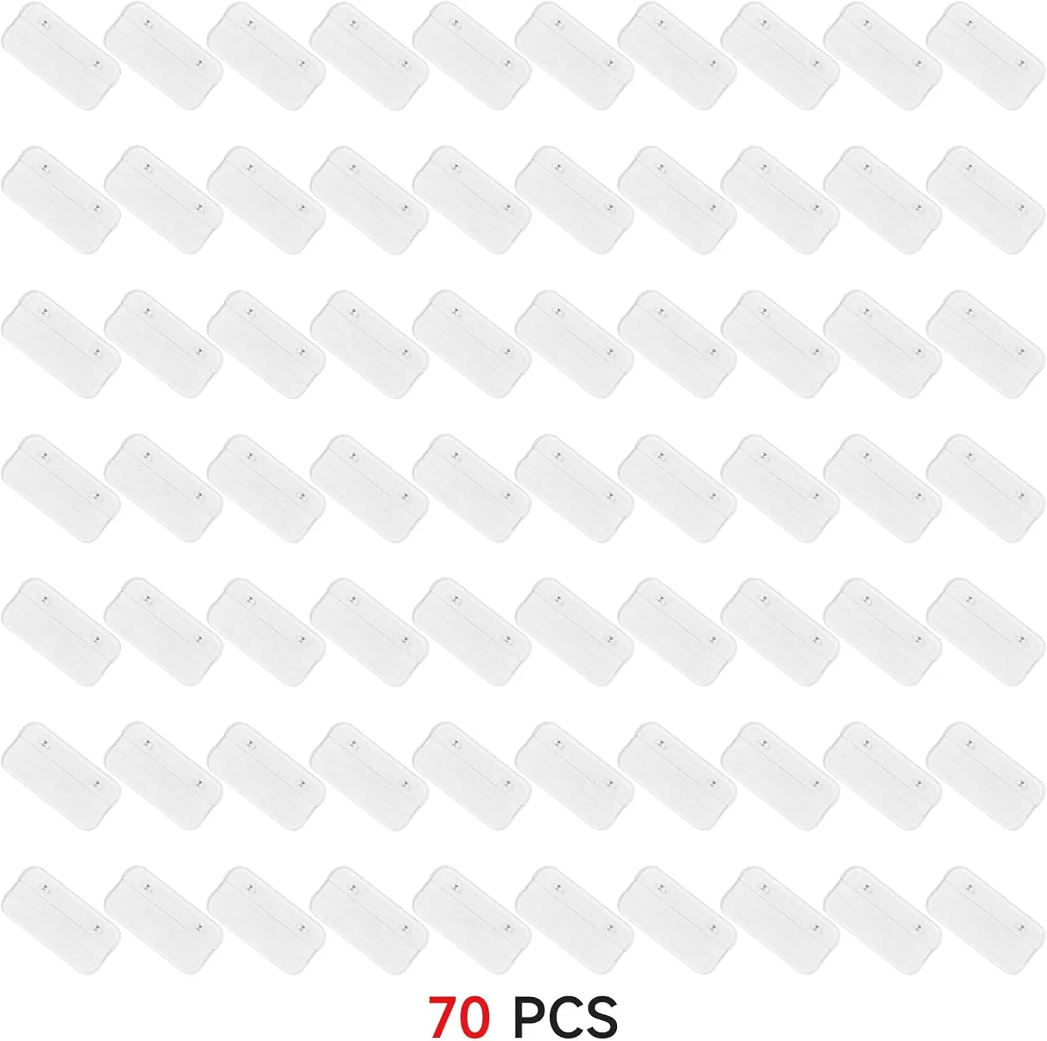 SIXPOINTS 70pcs 6 Inch Action Figure Stand, Plastic Display Holder Base, Compatible with 1/12 Marvel Legends/DC/GI Joe/MOTU Figure Toy