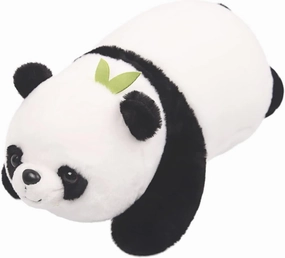 Soft Panda Stuffed Animal Plush Pillow:Cute Panda Animal Hugging Pillow,Sleeping Body Plushie,Plush for Kawaii Toy Gifts for Girls Boys Kids Birthday,Christmas 17.7in