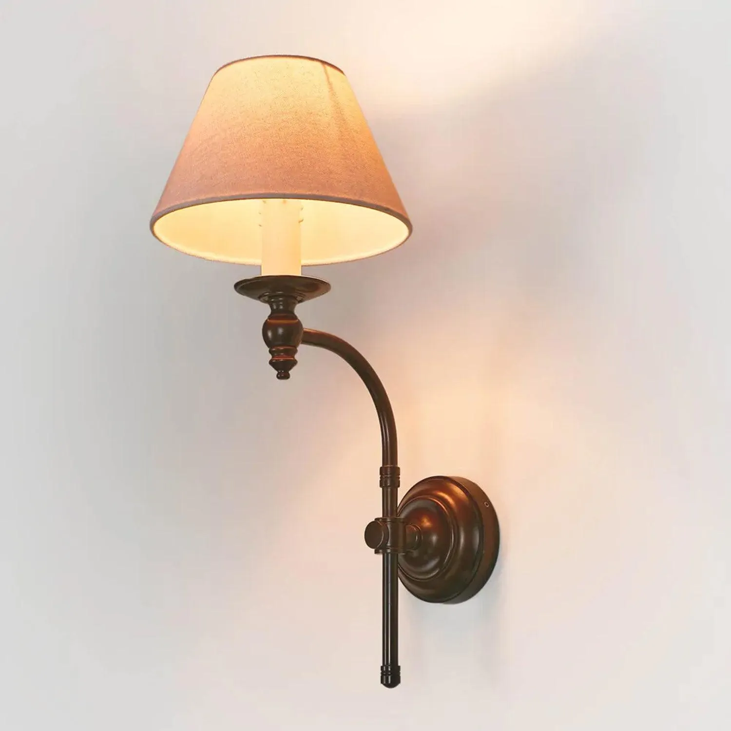 Soho Curved Sconce Wall Light Available in 4 Colours Emac & Lawton Lighting - ELPIM50002