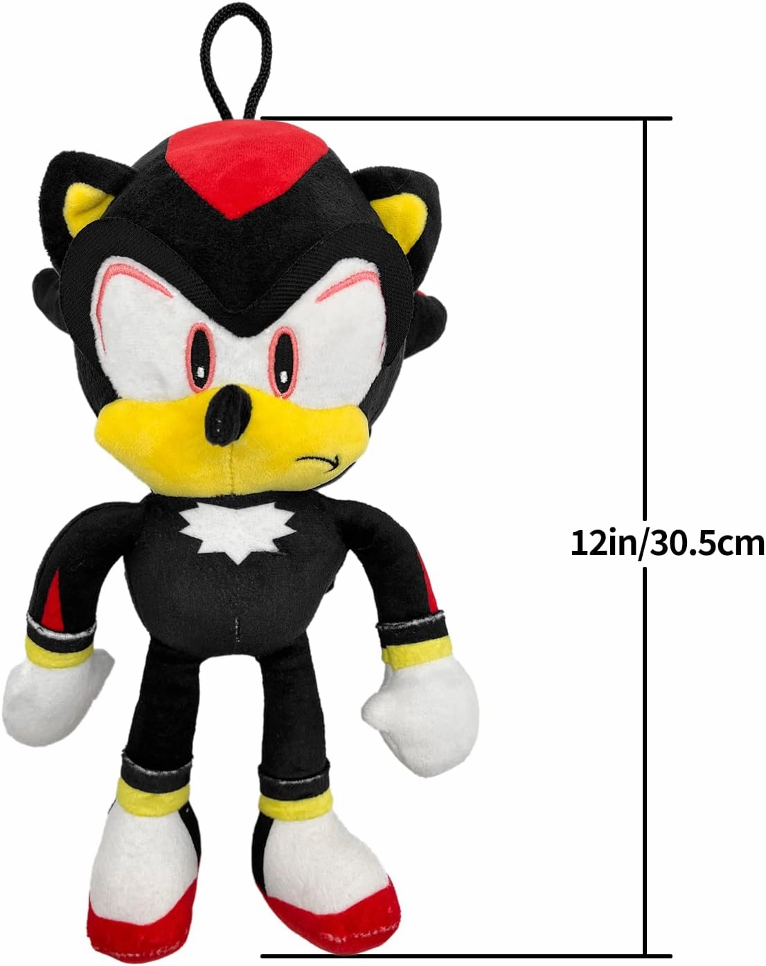Sonic Plush Doll,The Hedgehog 2 The Movie Plush,Knuckles Sonic Plush Toy,Shadow Stuffed Animals Plush Pillow,Gift for Kids (4pcs)