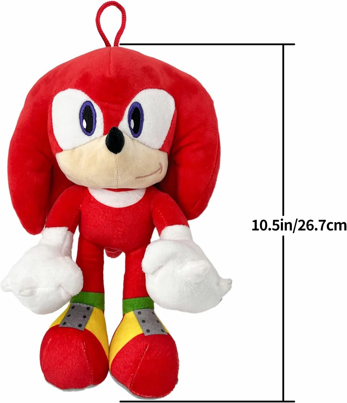 Sonic Plush Doll,The Hedgehog 2 The Movie Plush,Knuckles Sonic Plush Toy,Shadow Stuffed Animals Plush Pillow,Gift for Kids (4pcs)