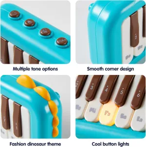 Sound Toys for Baby Boys Girls, Baby Keyboard Piano Toy Sensory Toys Interactive Toys Musical Learning Toys Birthday Present Gift for Kid Toddler Age 12-18 18-24 Months 1 2 3 Years Old Babies