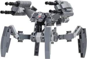Space Wars Movie Crab Droid Building Block Set, Battle Robot Military Building Bricks Pack Idea Toys Birthday Gift for Kids Adults Fans (200 Pcs)