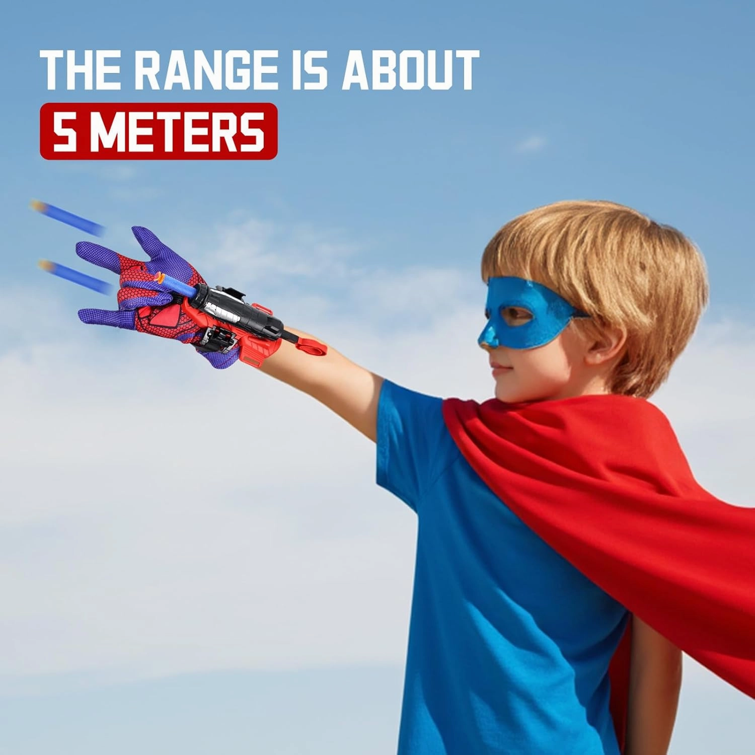 Spider Web Slinger, Spiders Web Shooters Toys for 3-5 Year Old Kids, Superheroes Spider Wrist Launcher Role-Play Set Party and Birthday Gift for 4-5-6 Year Old Boys