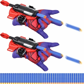 Spider Web Slinger, Spiders Web Shooters Toys for 3-5 Year Old Kids, Superheroes Spider Wrist Launcher Role-Play Set Party and Birthday Gift for 4-5-6 Year Old Boys