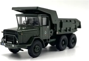 Sports car Metal Model Alloy Static Collection for Tipper Truck Model Toy 1:76 Scale Dump Truck Bronze Green Simulation Car for Home Décor