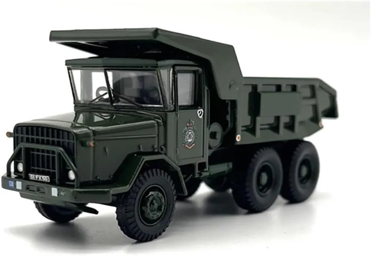 Sports car Metal Model Alloy Static Collection for Tipper Truck Model Toy 1:76 Scale Dump Truck Bronze Green Simulation Car for Home Décor