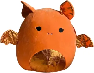 Squishmallows Official Kellytoy 12 Inch Soft Plush Squishy Toy Animals (Tangie Orange Bat Halloween)