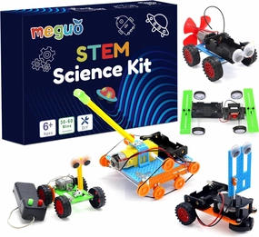 STEM Kits for Kids Age 6-8, 8-12 | Robot Kit,Robotics Building Science Activities, STEM Crafts for Boys |Toys Gift Ideas for 6 7 8 9 10 11 12 Years Old Boys