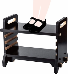 StrongTek Adjustable Piano Footrest for Kids – Durable Plywood, 5 Height Levels, Non-Slip Base, Secure Foot Platform for Piano or Harp Lessons, Recitals & Daily Practice
