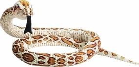 Stuffed Snake Realistic Plush Toy for Kids, Stuffed Animal Holiday, Birthday Gift, Super Soft and Cuddly, 75" (Brown)